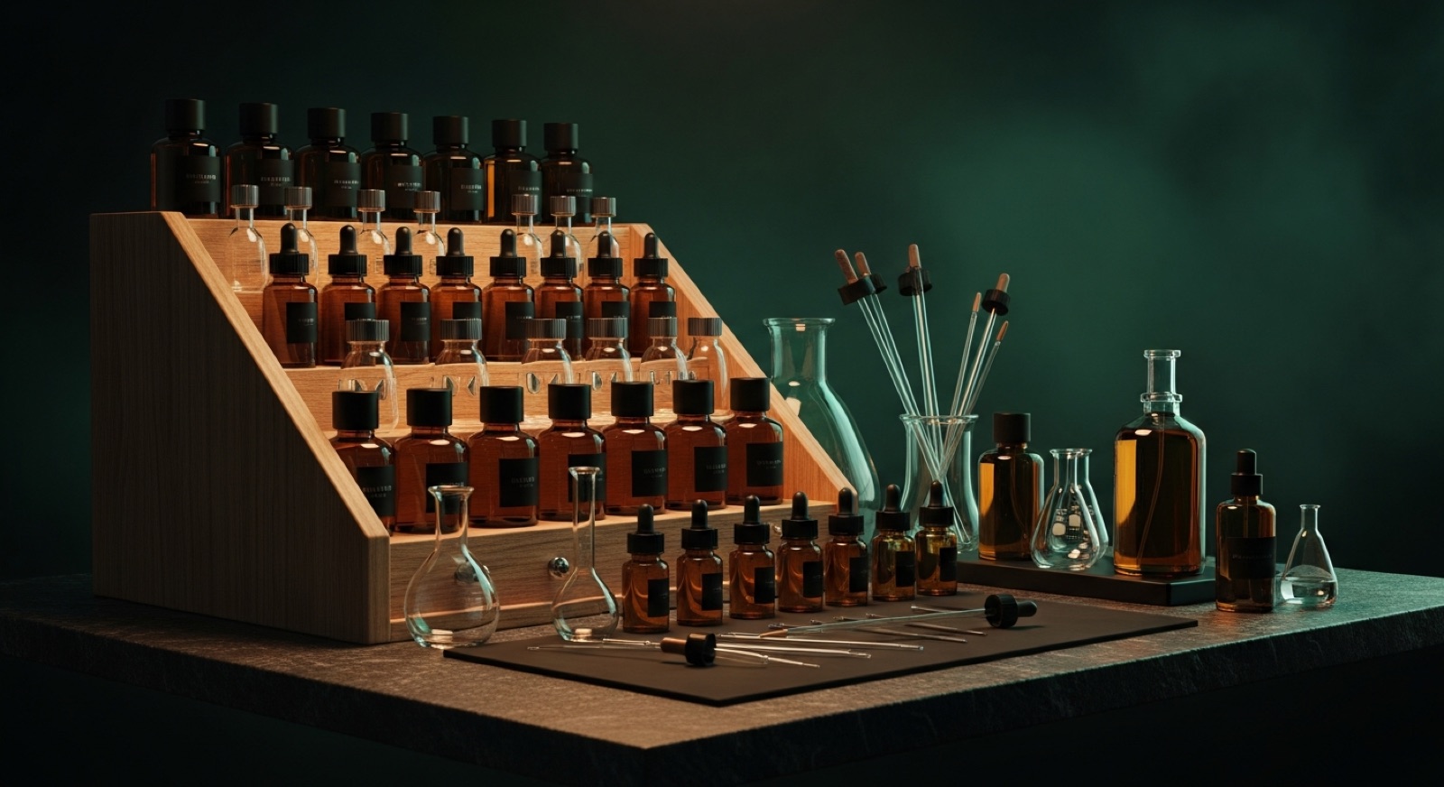 The ScentCret perfumery atelier