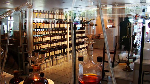 Inside a working perfume laboratory